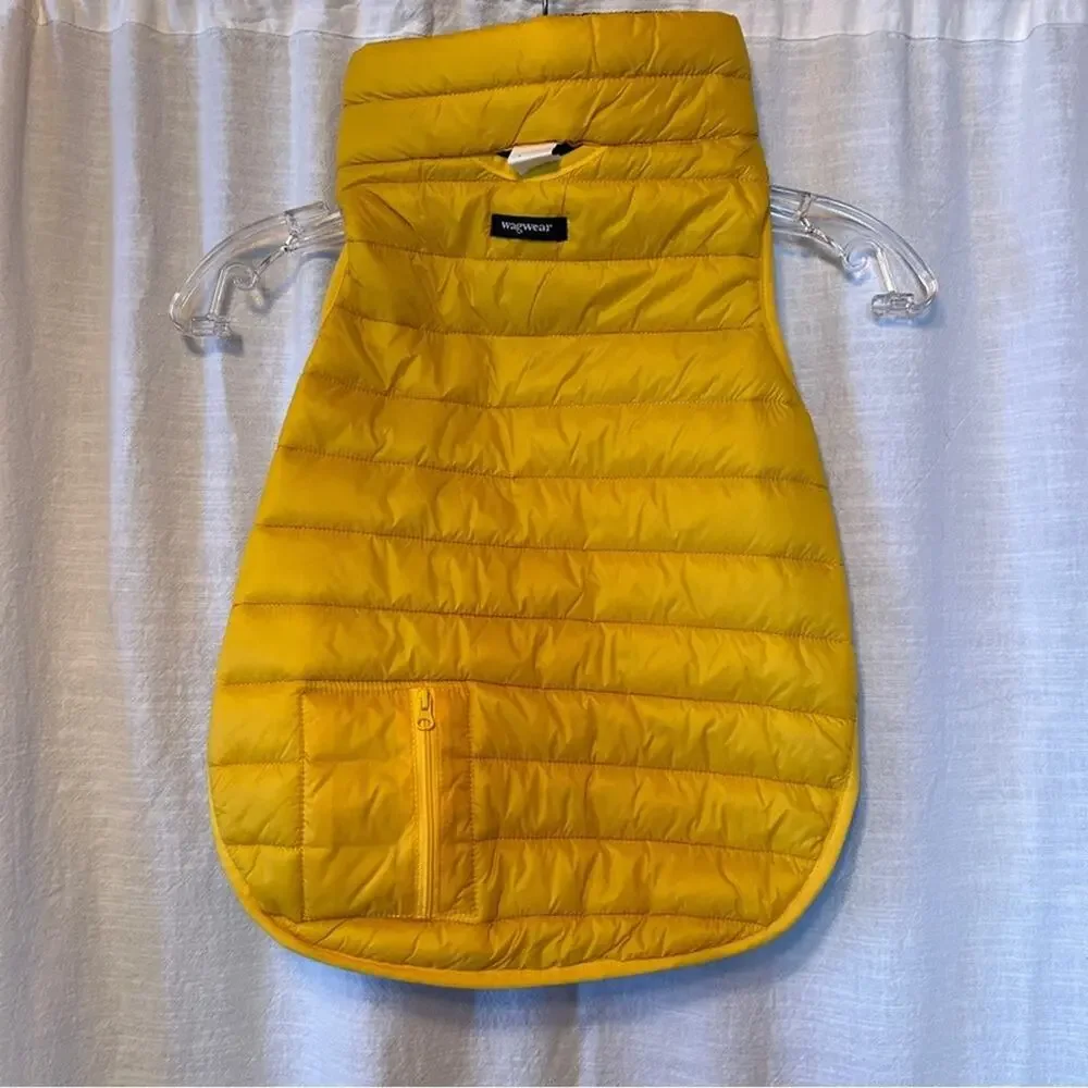 Sundance wagwear Yellow Canine Puffer Vest - NIB